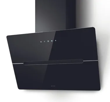 Nobilia ELICA Wall-mounted cooker hood WISE60BK, 600 mm wide, black WISE60BK 0